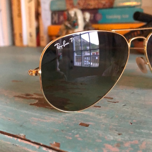 Polarized Ray Ban aviators - Picture 2 of 8